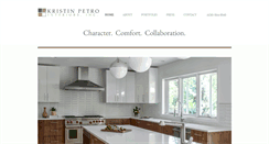 Desktop Screenshot of kristinpetro.com