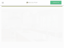 Tablet Screenshot of kristinpetro.com